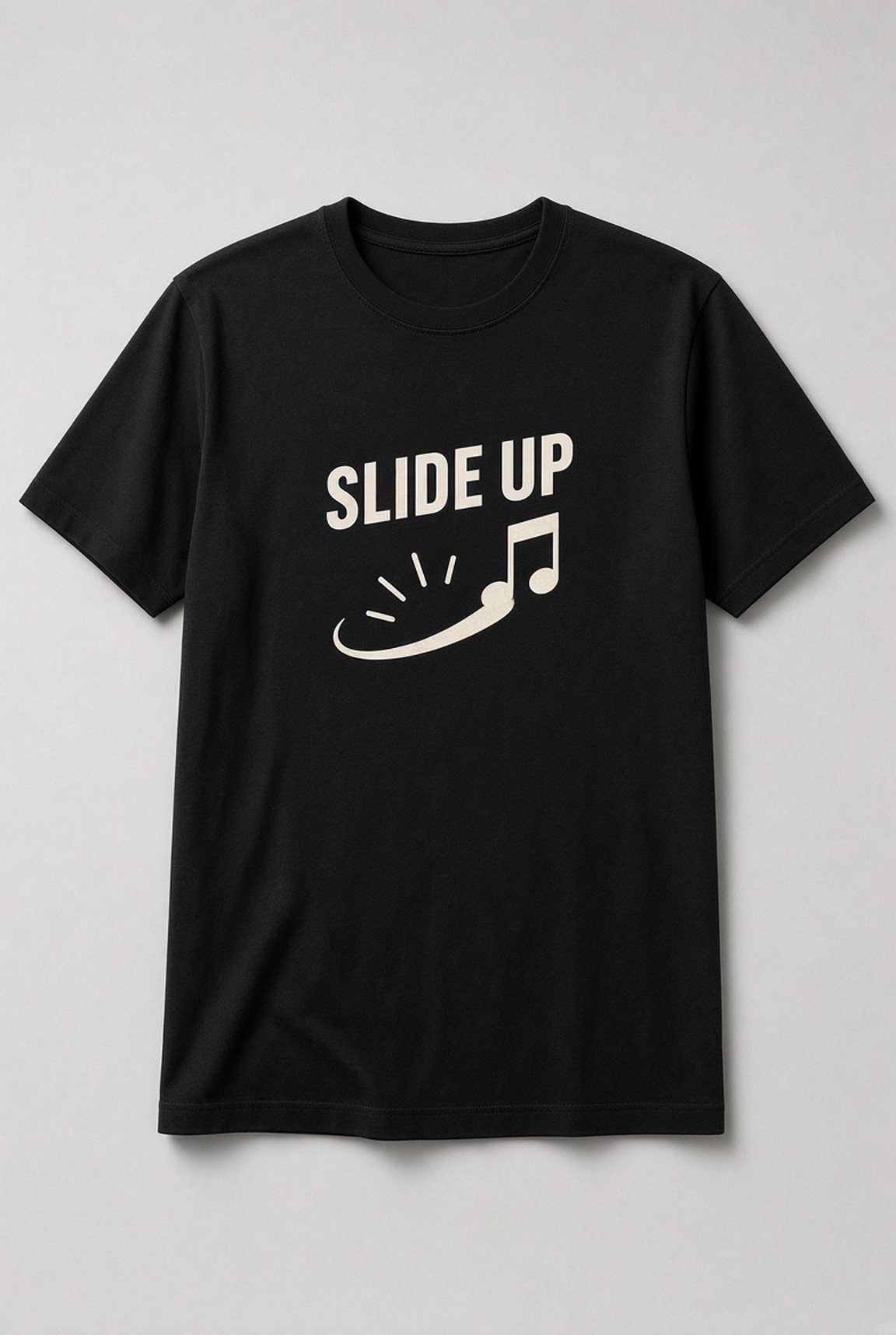 Slide Up Music Note Unisex T-Shirt